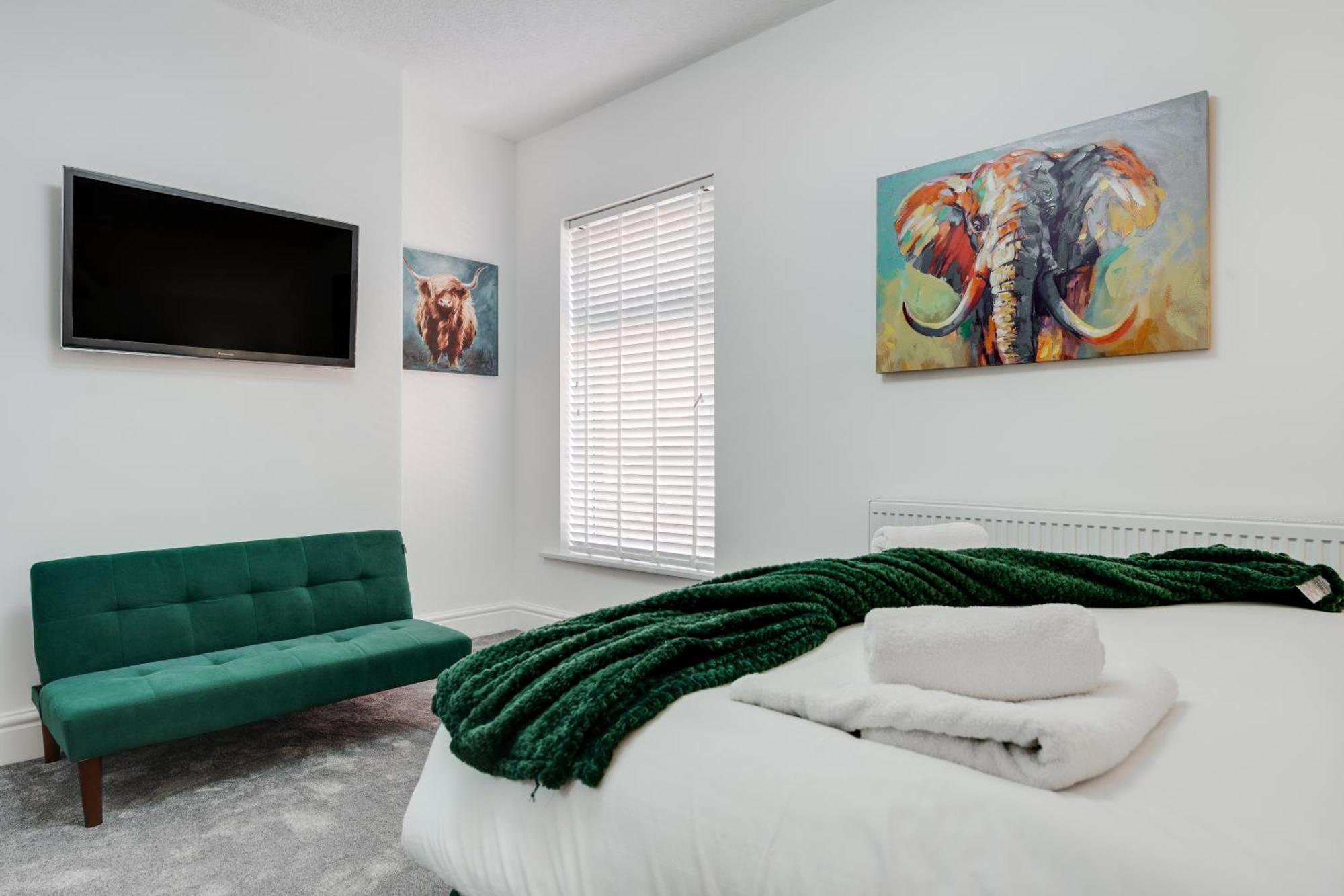 St David'S - Stylish 2 Bed Apartment, Free Parking, Close To Beach Lytham St Annes Exterior foto
