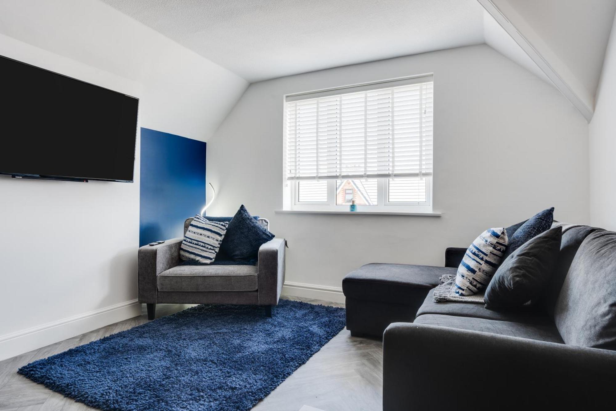 St David'S - Stylish 2 Bed Apartment, Free Parking, Close To Beach Lytham St Annes Exterior foto
